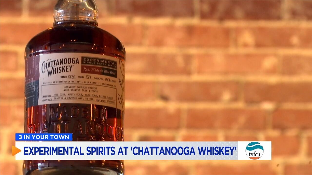 3 IN YOUR TOWN: The nation's only stand alone experimental distillery, Chattanooga Whiskey Experimental